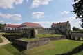 TERNOPIL, UKRAINE - AUGUST 23, 2023 Medieval fortress in Zbarazh, Ternopil region, West Ukraine Castle