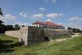 TERNOPIL, UKRAINE - AUGUST 23, 2023 Medieval fortress in Zbarazh, Ternopil region, West Ukraine Castle