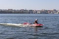 Pilot motorboat car