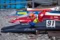 Powerboat pilot at the International Championship Hydro GP Ternopil