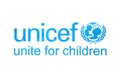 TERNOPIL, UKRAINE - MAY 2, 2022: Unicef logo printed on paper. Unicef is a United Nations programm that provides humanitarian and Royalty Free Stock Photo