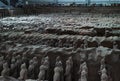 Terra-cotta Warriors and Horses Royalty Free Stock Photo