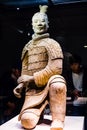 Terra-cotta warriors in Xian, China Royalty Free Stock Photo