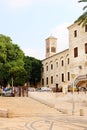 Terra Sancta School and Joseph Church in Nazareth, Israel Royalty Free Stock Photo