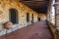 Terrace of the Alcazar de Colon in Santo Domingo, capital of Dominican Republi