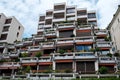 Terrace apartments on the shore of the Leman Lake, Montreux