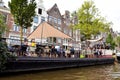 Terrace on a boat