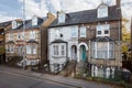 Terrace of Cambridge Victorian homes