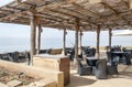 Terrace on Dead sea Royalty Free Stock Photo