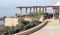 Terrace on Dead sea Royalty Free Stock Photo