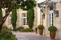 Terrace of a French mansion