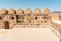 Terrace of the Jabreen Castle in Bahla, Sultanate of Oman