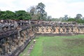 Terrace of the Leper King, Siem Reap Royalty Free Stock Photo