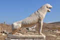 The Terrace of the Lions on Delos island in Greece