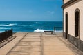 Terrace overlooking the sea