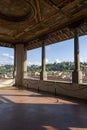 The terrace of Palazzo Vecchio in Florence Royalty Free Stock Photo