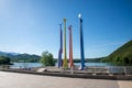 Terrace on piediluco lake