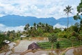 Terrace rice fields near Lake Maninjau (Danau Maninjau)