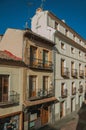 Terraced buildings with shops and restaurants at Avila
