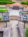 Terraced gardens of Prague Castle, Praha, Czech Republic