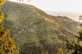 Terraced hillside in Dalhousie hillstation