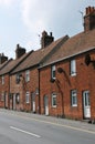 Terraced Red Brick Houses Royalty Free Stock Photo