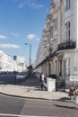 Terraced townhouses on Gloucester Terrace in Paddington, London