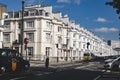 Terraced townhouses on Gloucester Terrace in Paddington, London