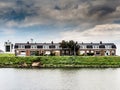 Terraced working-class houses in the Netherlands