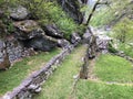 The terraces The Sott Piodau Site, Bignasco