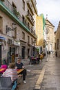 Terraces, tapas, sun, music, beautiful buildings, what more could you want in Carrer dels Cordellats, Valencia, Spain