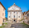 Chiesa delle Anime del Purgatorio in Terracina, province of Latina, Lazio, central Italy. Royalty Free Stock Photo