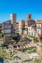 Scenic sight in Terracina, province of Latina, Lazio, central Italy. Royalty Free Stock Photo