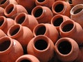terracota pots Royalty Free Stock Photo