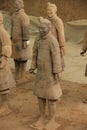 Terracota warriors - Xian China Royalty Free Stock Photo