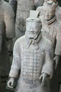 Terracota warriors - Xian China Royalty Free Stock Photo