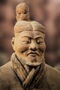 Terracotta Army exhibit at the Shaanxi History Museum. Xian. Chi Royalty Free Stock Photo