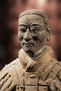 Terracotta Army exhibit at the Shaanxi History Museum. Xian. Chi Royalty Free Stock Photo