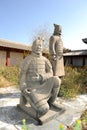 Terracotta army figur Royalty Free Stock Photo