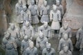 The Terracotta Army the first Emperor of China Royalty Free Stock Photo