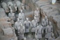 The Terracotta Army the first Emperor of China Royalty Free Stock Photo