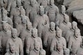 Terracotta Army Soldiers Horses Royalty Free Stock Photo
