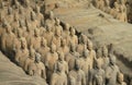 Terracotta Army - Xian - China Royalty Free Stock Photo