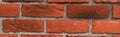 terracotta bricks textured background, top view