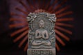 Terracotta Buddha of Sarnath, Varanasi, India; a great teacher of the universe Royalty Free Stock Photo