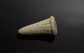 Terracotta foundation cone of the sumerian King Ishme-Dagan, 1889-1871 BC