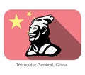 Terracotta General, China. Famous Landmark Of The World Series, Famous Scenic Spots