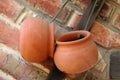 Terracotta pots Royalty Free Stock Photo