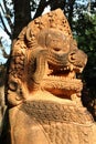 Terracotta sculpture decorated in the coffee shop