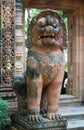 Terracotta sculpture decorated in the coffee shop